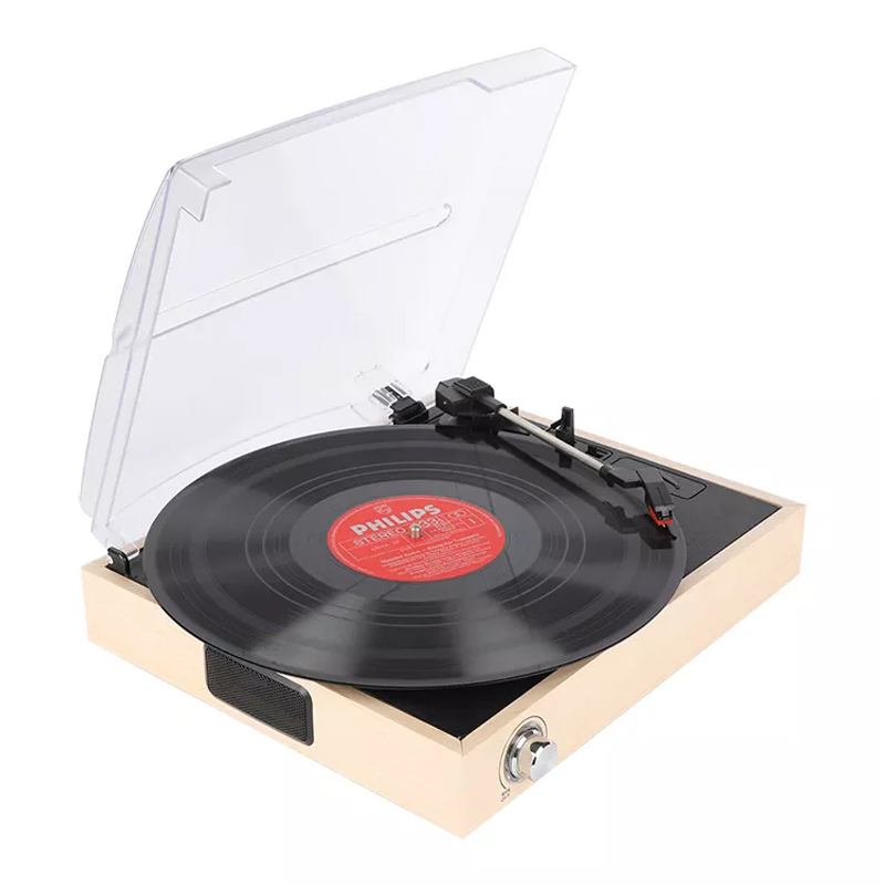 Wooden Belt Drive Giradischi Needle Phonograph Bt Turntable Vinyl Record Turntable Player