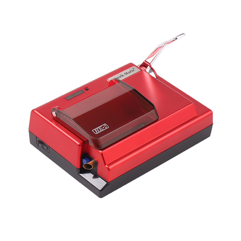 Hawk-Matic Home Use Manual Tobacco Injector Cigarette Rolling Machine Gift Packed with Wooden Box