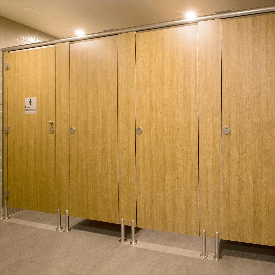 Best Selling Melamime Bathroom Panel Shower Partitions HPL Toilet Partitoin