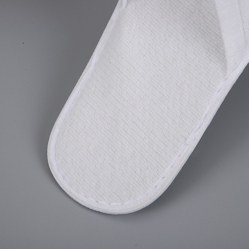 Luxury Hotel White Brushed Plush Slippers Hotel Resort SPA Disposable Slippers