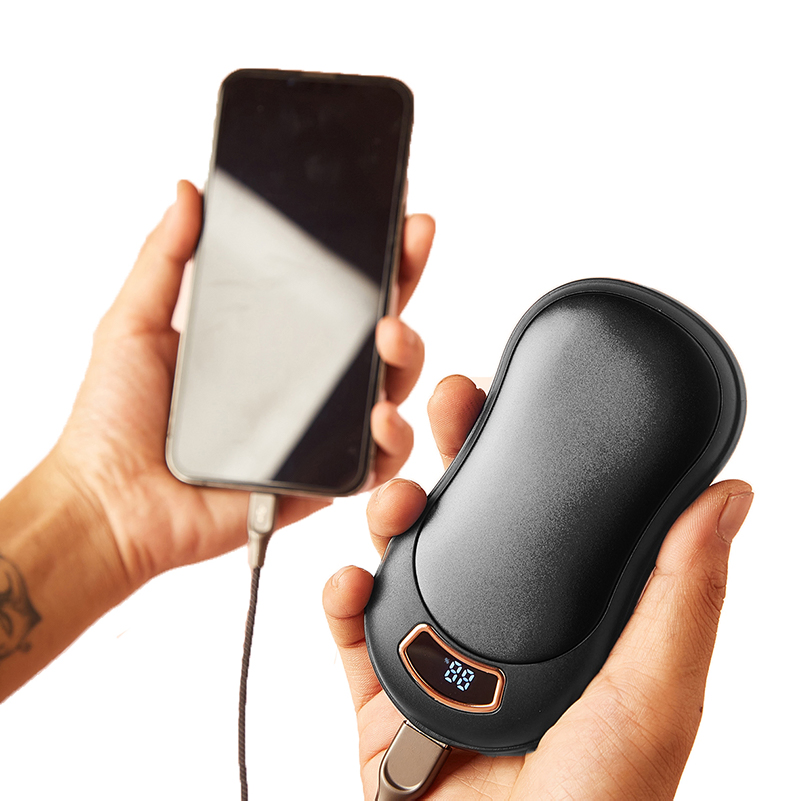 High Quality USB Rechargeable Hand Warmer Reusable Electric Handwarmer with Mobile Power Bank