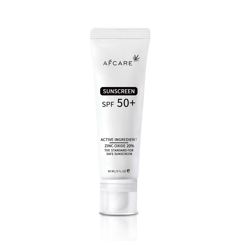 Private Label Whitening Waterproof 20% Vitamin E Face SPF 50 Sunscreen Cream