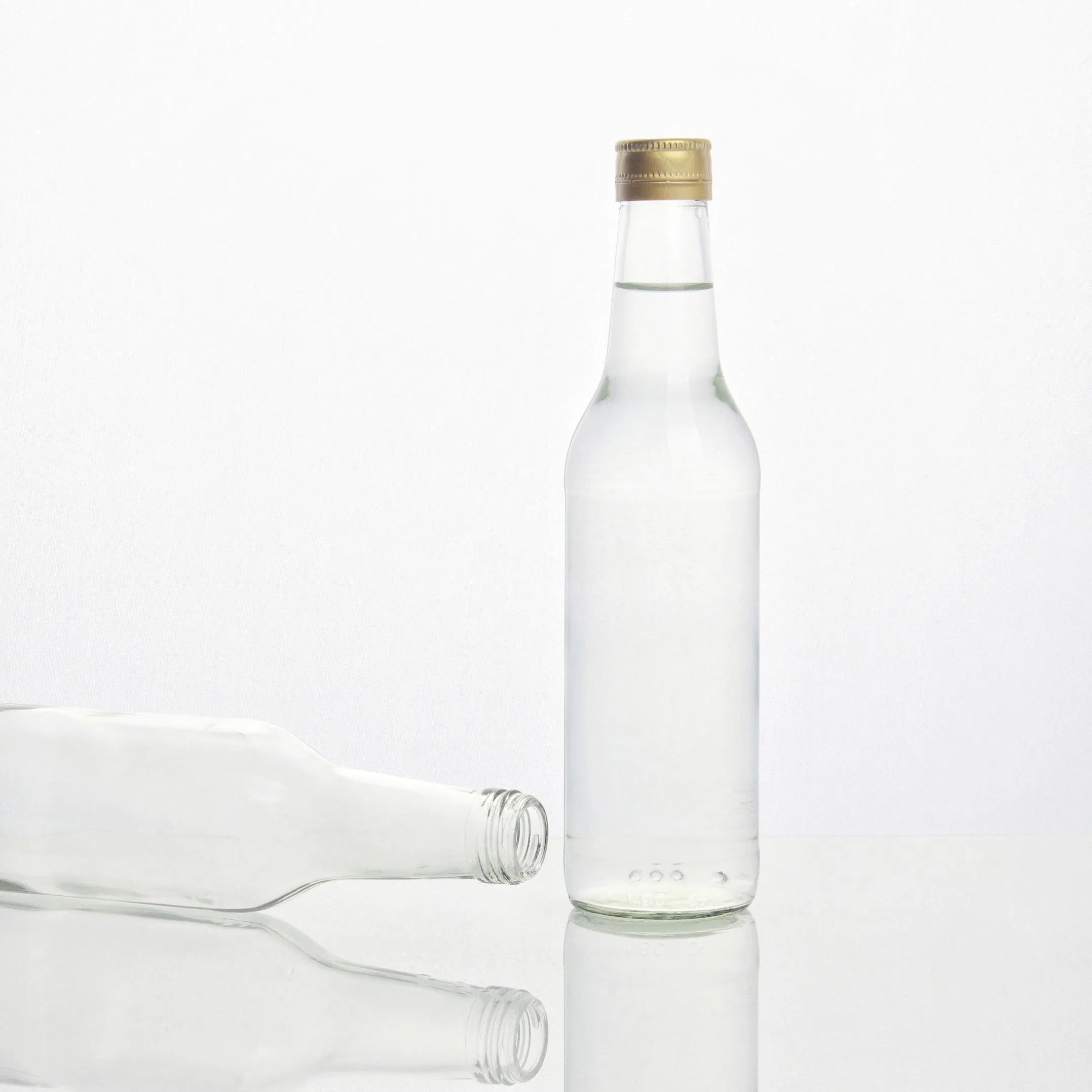 Customized 355ml 296ml 500ml 700ml Nnbp Light Glass Bottle