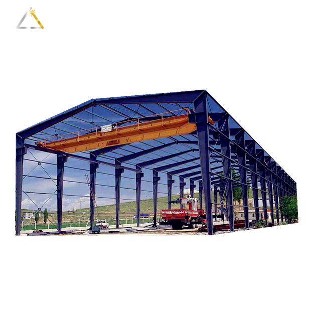 Plant/Hangar/Garage/Shed Steel Material Drawing Design Factory Engineered Sandwich Panel Metal Sheet Workshop Structure Warehouse for Large Span Building