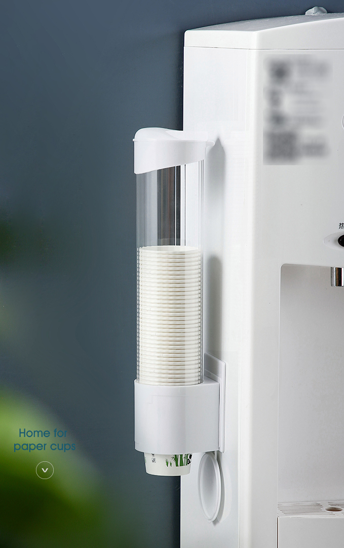 Portable Plastic Paper Cup Dispenser Holder with Magnetic / Screw Bracket (CH-1)