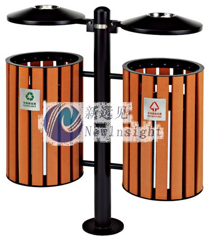 Эко-урна из древесно-полимерного композита (ДПК)