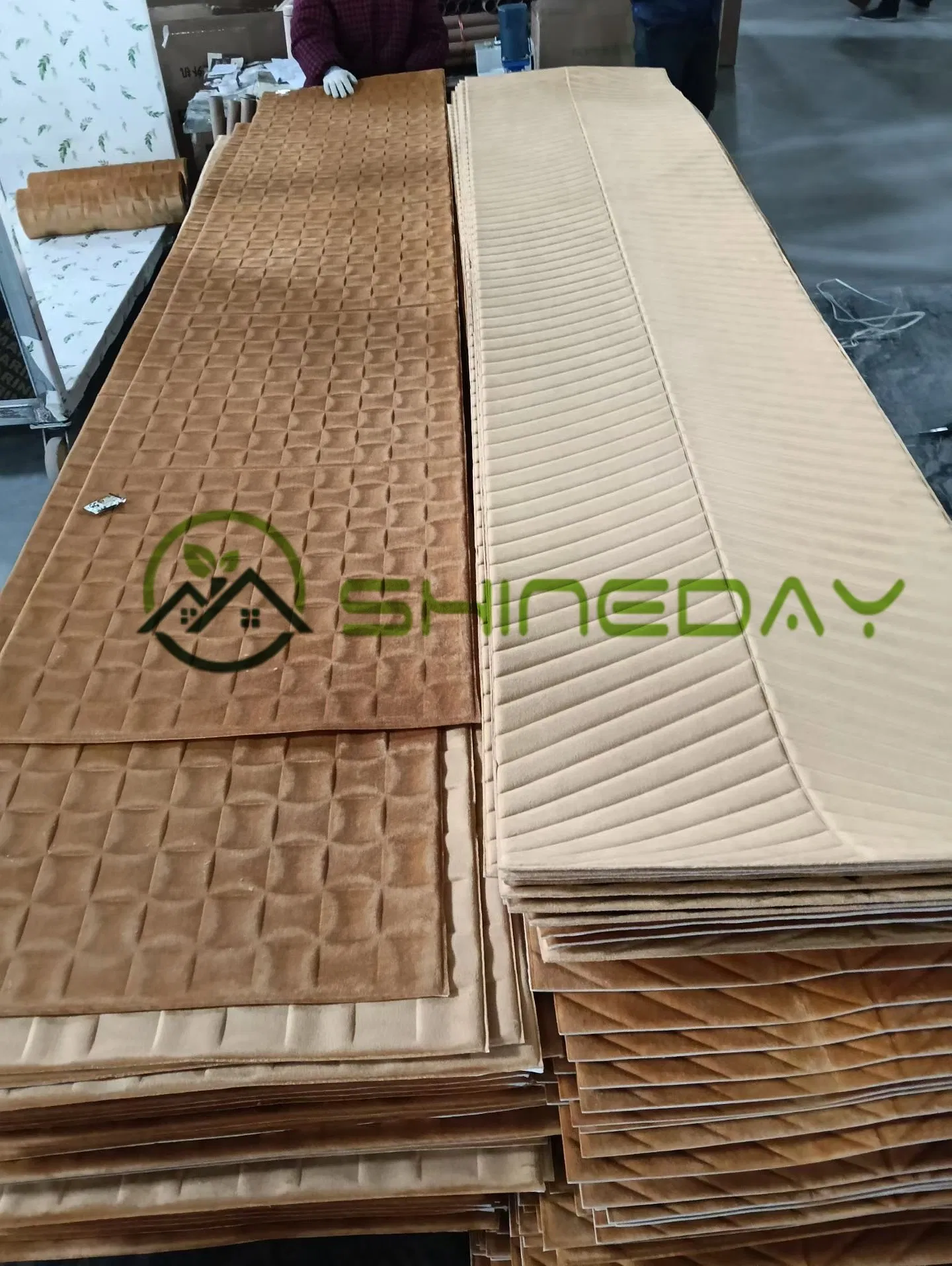 Panel De Pared Efecto Marmol Vinyl PVC Wall Panel Multi-Color Roll Metalic Travertine Self-Adhesive Wall Stickers 2.5mm