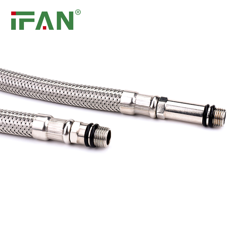 Ifan on Sell Flexible Hose Stainless Steel Braided Hose 30-60cm Braided Hose Pipe