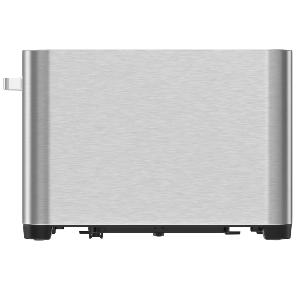 Sleek 2 Slice Digital Toaster with Adjustable Browning Control for Perfect Toast