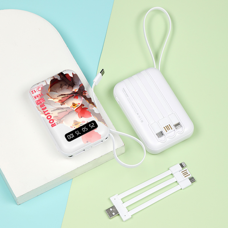 Mobile Power Bank Charger Fast Charging 10000mAh Pd20W Portable Charger USB C Quick Charge Wireless Power Bank for iPhone, Samsung Phone, iPad etc