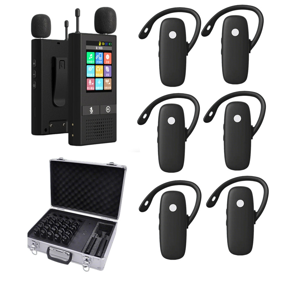 Touch Screen Transmitter Wireless Tour Guide System Simultaneous Interpretation