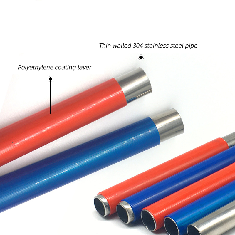 Anti-Corrosive Spiral Welded Tube 3 Layer PE Coating Seamless Stainless Steel Pipe