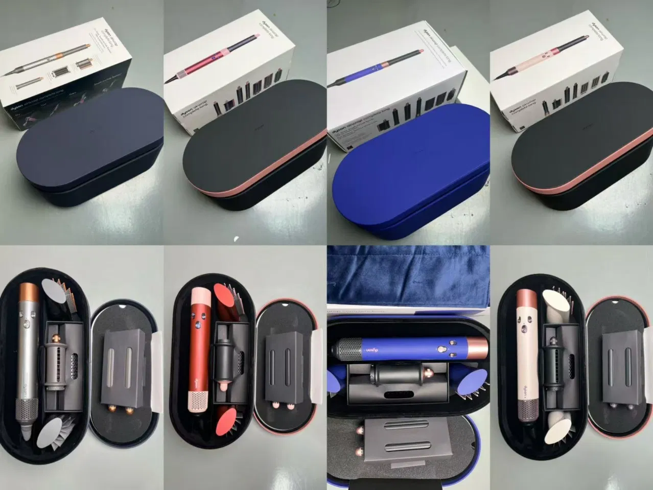 Professional Multi Styler 8 in 1 High Speed Hair Dryer Brush Set 110000rpm Brushless Motor Negative Ion Air Styler for HS05 HS08