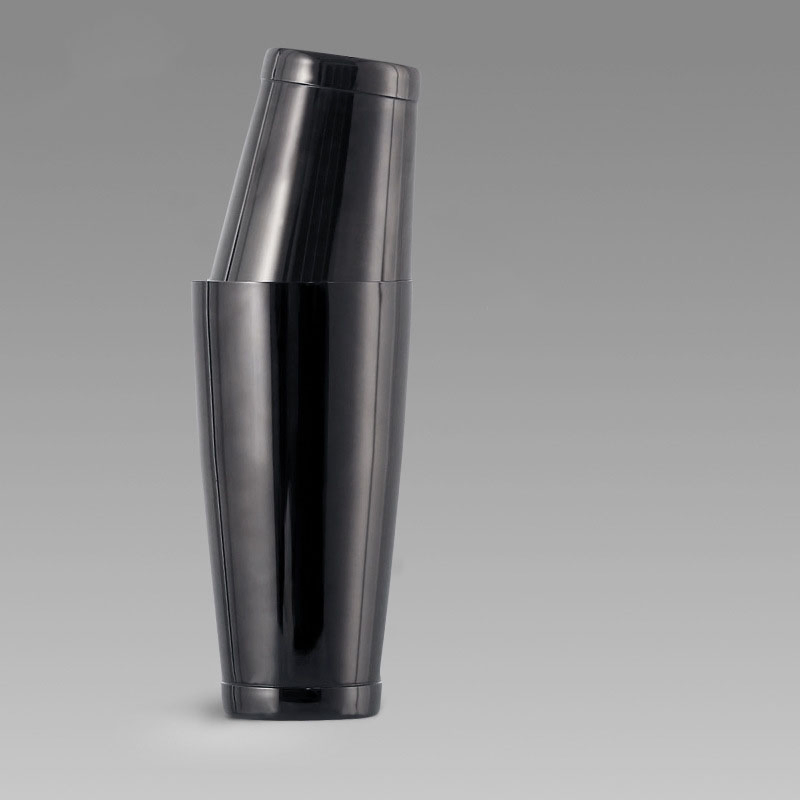 Бостонский шейкер для коктейлей, черный матовый