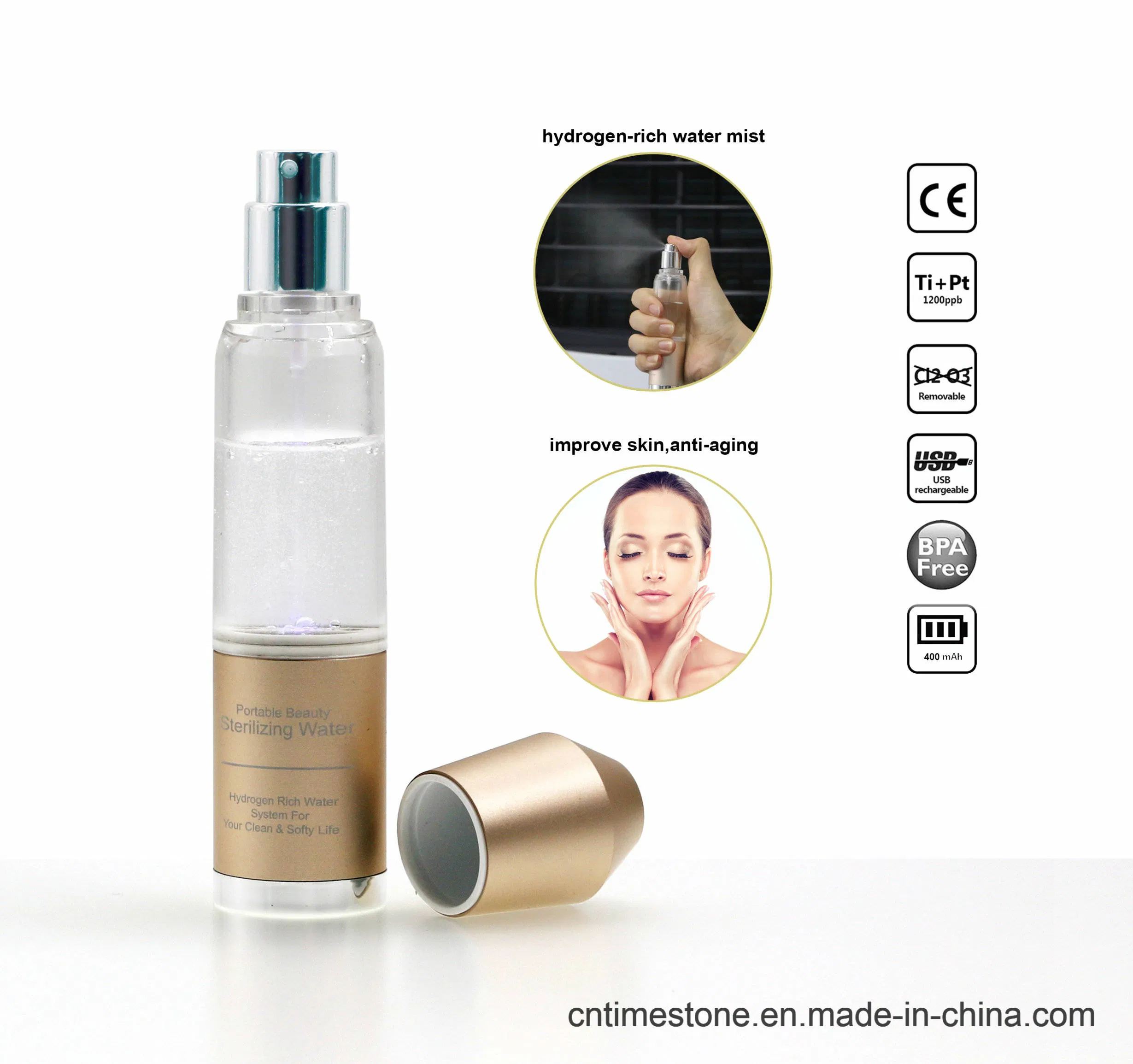 Hot Sale Handy Nano Spray Mist Facial Steamer Sprayer USB Rechargeable Face Moisturize Hydrating Device Beauty Instrument