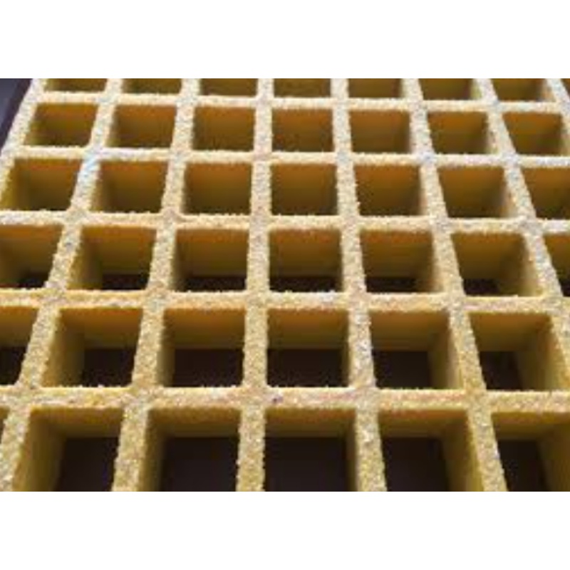 Gritted Surface Non-Slip FRP/GRP Molded Fiberglass Grating for Walkway