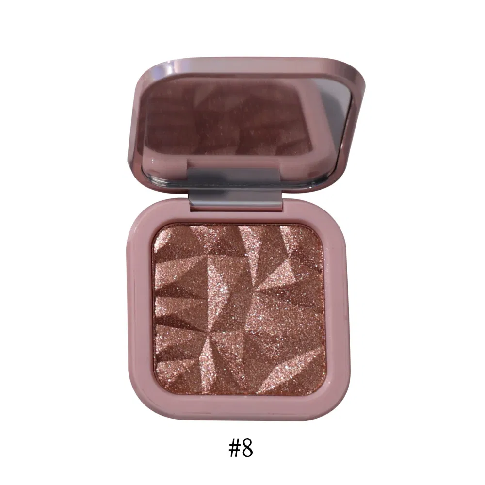 Customized Highlighter Palette Powder Glitter Makeup Face Contour Highlight Cosmetics