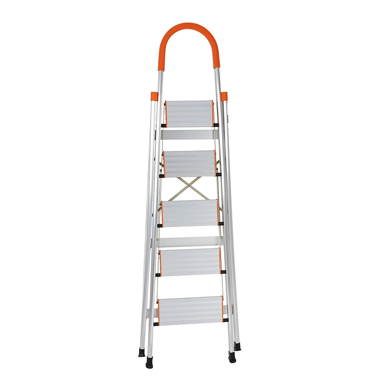 Home Use Non-Slip Step Ladder Multi-Functional Aluminum Alloy Folding Ladder