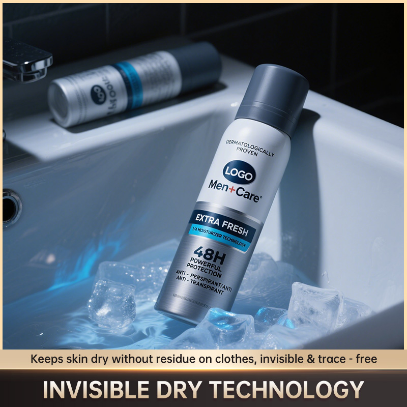 Refreshing and Quick-Drying Antiperspirant Spray