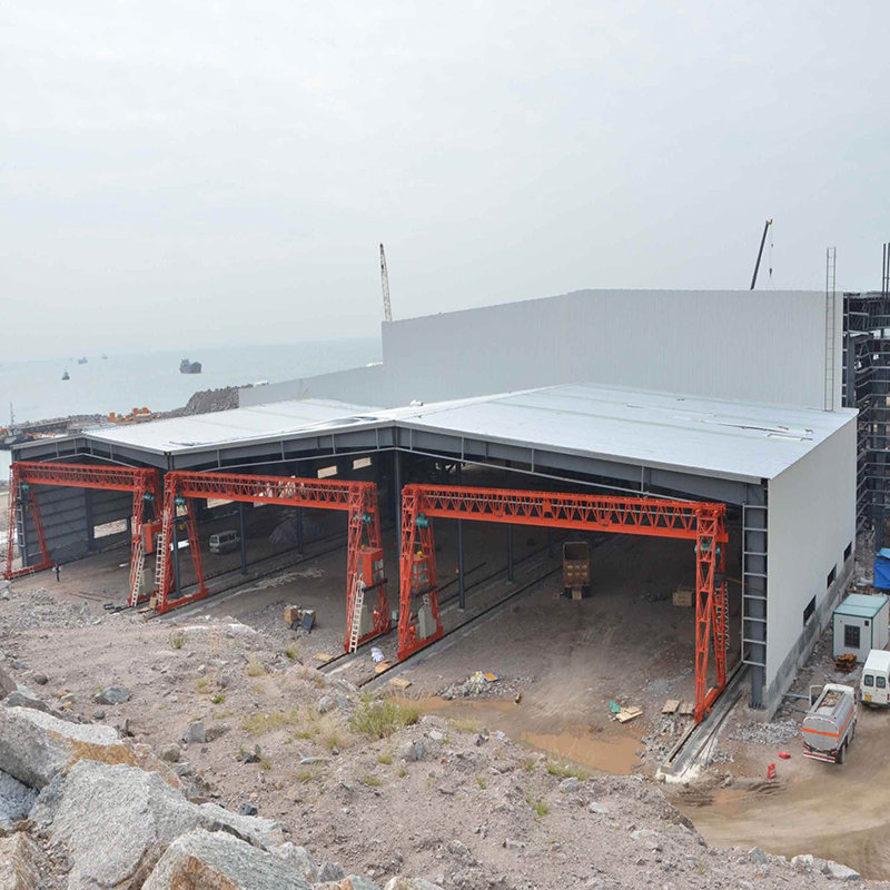 Customized Size Steel Structure Building Design Modern Metal Workshop