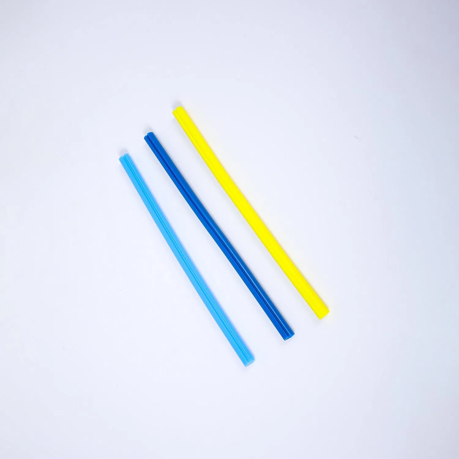 Eco Friendly Portable Reusable Drinking Straw Silicone Collapsible Bend Straws