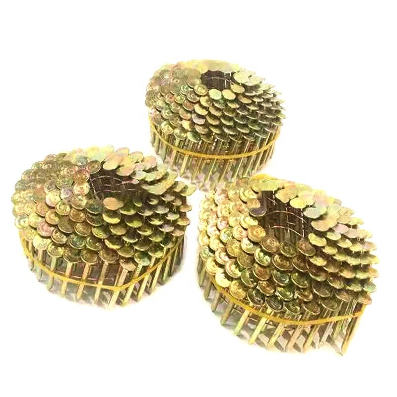 Flat Nails Air Nails Gun Used Building Coil Pallet Nails