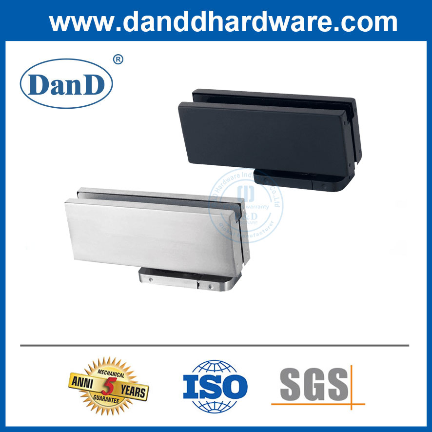 Commercial Glass Door Accessories Hydraulic Non Digging Floor Spring Hinge Patch Fitting