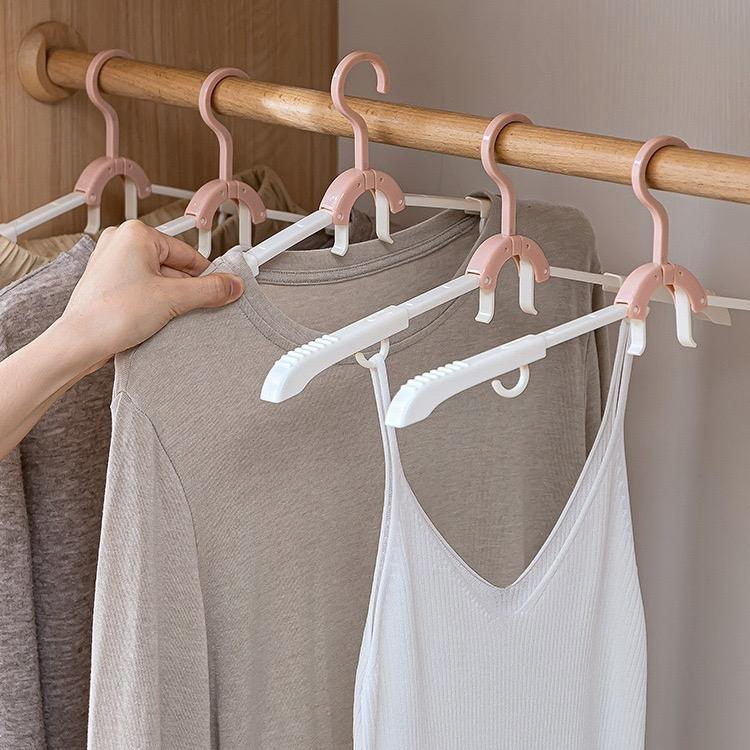 Multi-Functional Travel Folding Clothes Rack Portable Travel Home Hangers