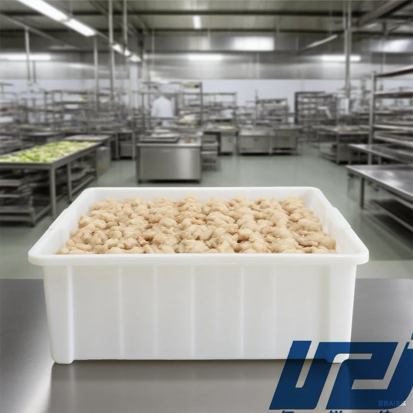 PE Material Plastic Square Container with Excellent Chemical Resistance Is for Laboratory Use