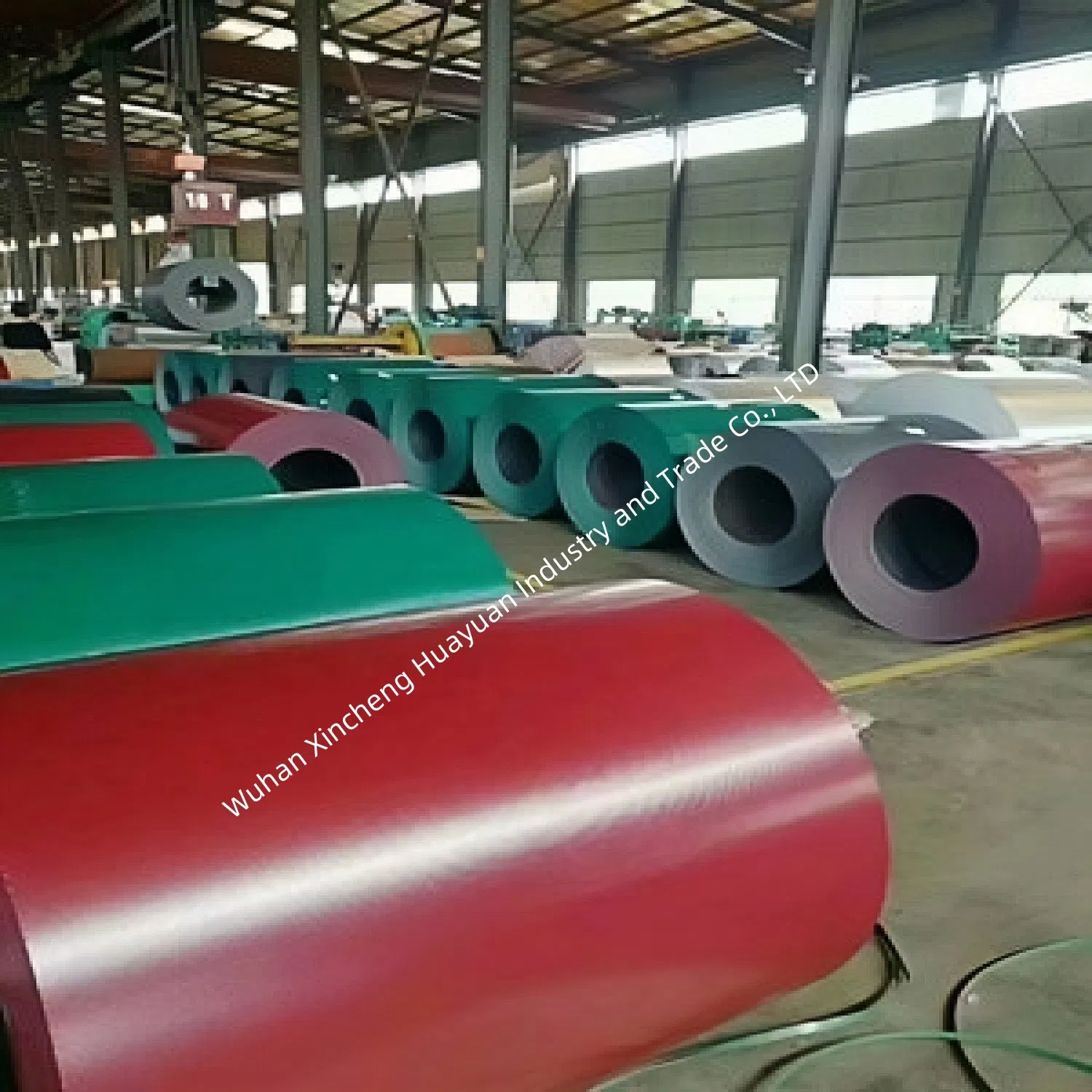 0.12 - 2.0mm Eco - Friendly Color-Coated PPGI Steel Coil for Large - Scale Steel Building
