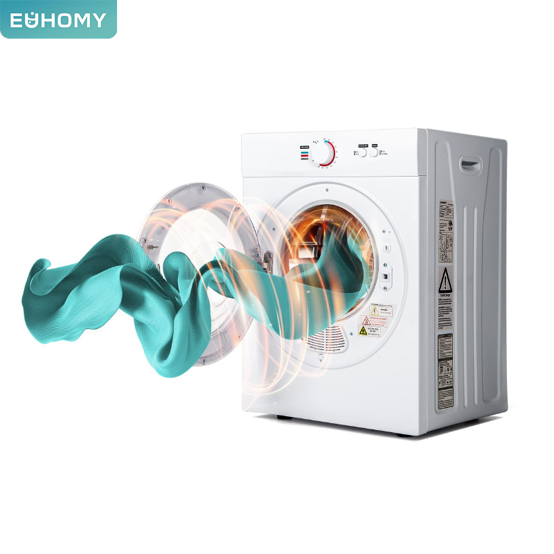 Euhomy 1020W Stainless Steel Dryer for Compact Living Areas