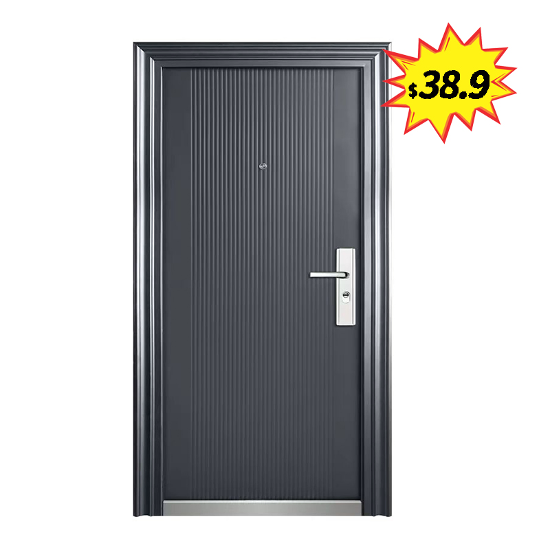 Main Entrance Entry Home House Metal Bank Front Luxury Roller Interior Gate Modern Exterior Security Steel Frame Modern Luxury Door