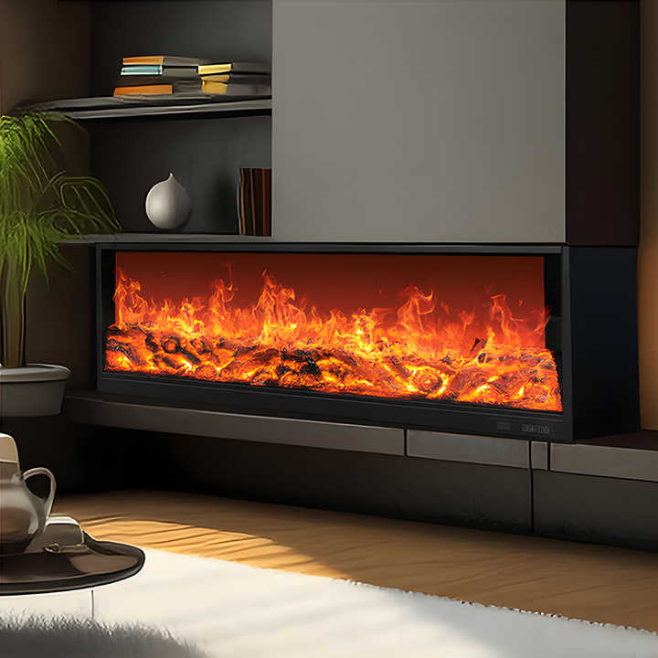 Home Appliance 3 Sided Electric Fireplace Settings for Warm Use
