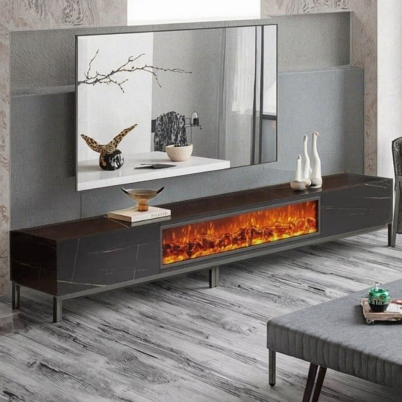 Good Fashion Innovative Atomized Home Appliance TV Stand Fireplace