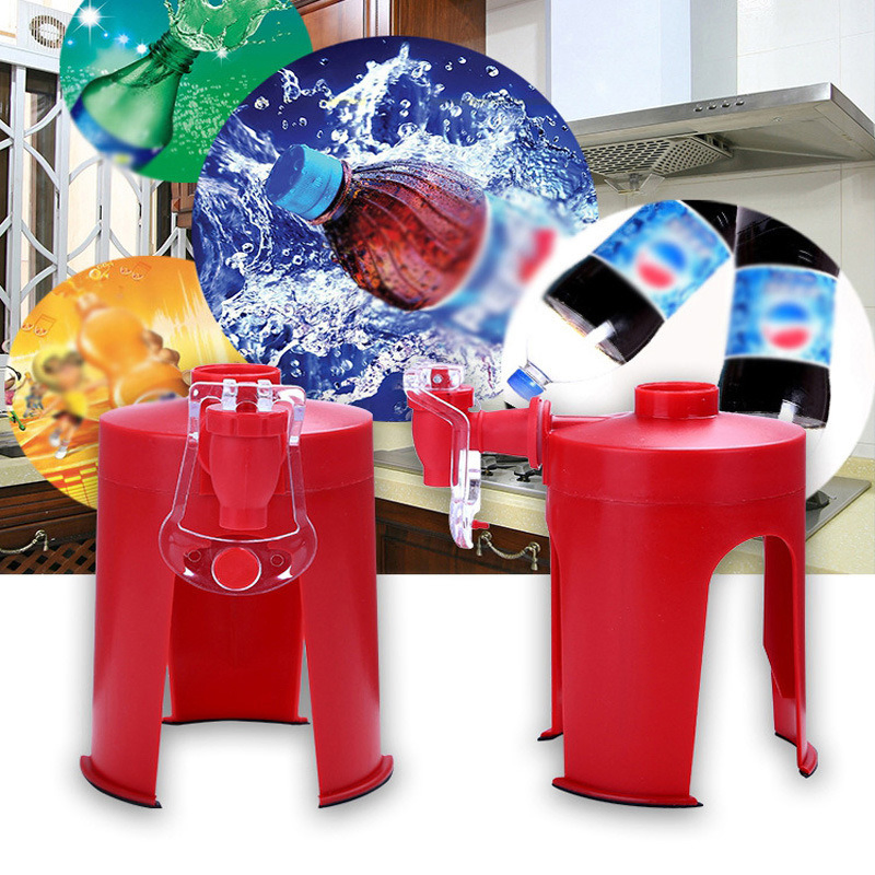 Portable Beverage Dispenser Light Weight Plastic Water or Beer Container Bottled Beverage Dispenser Tap Soda Drink Juice Faucet for Party Serve Bl11955