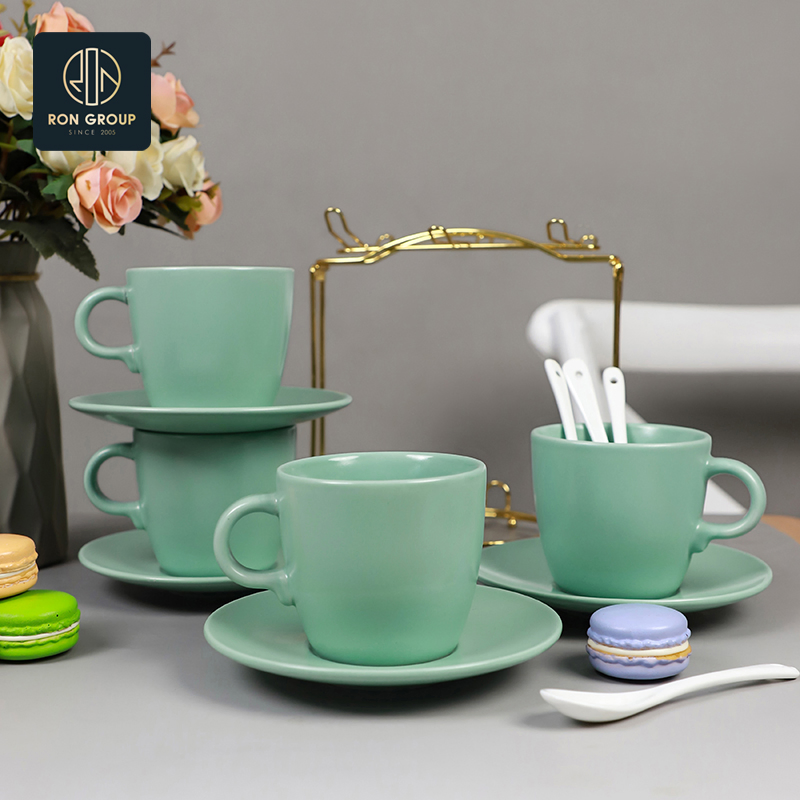 High Quality Unique Design Porcelain Modern Ceramic Coffee Cup