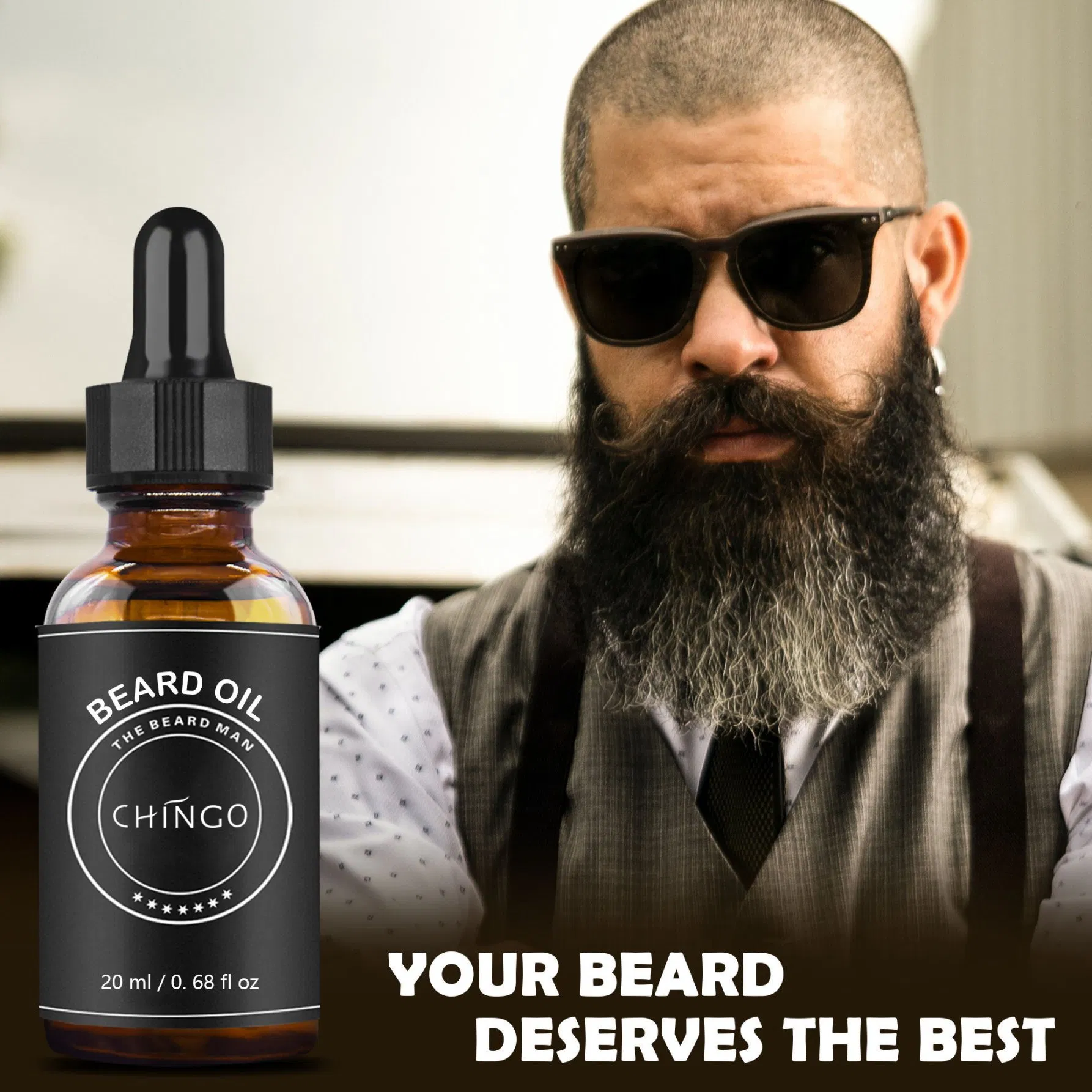 Natural Anti Hair Loss Oil for Men Treatment Nourishing Beard Growth