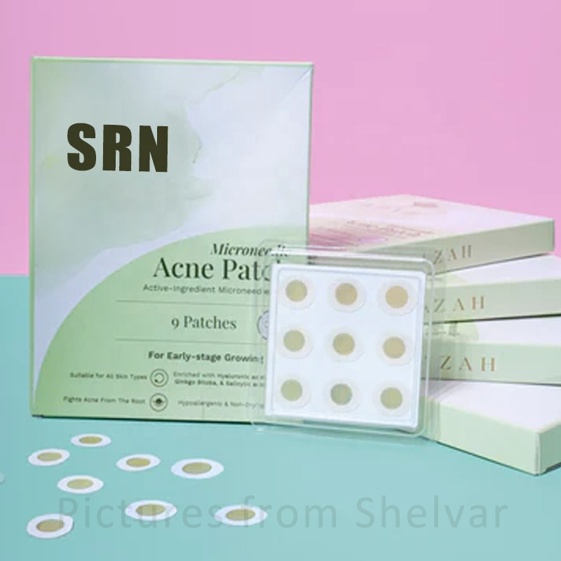 Custom Vegan Hydrocolloid Micro-Needle Acne Patch Pimple Treatment Patch for Face Acne