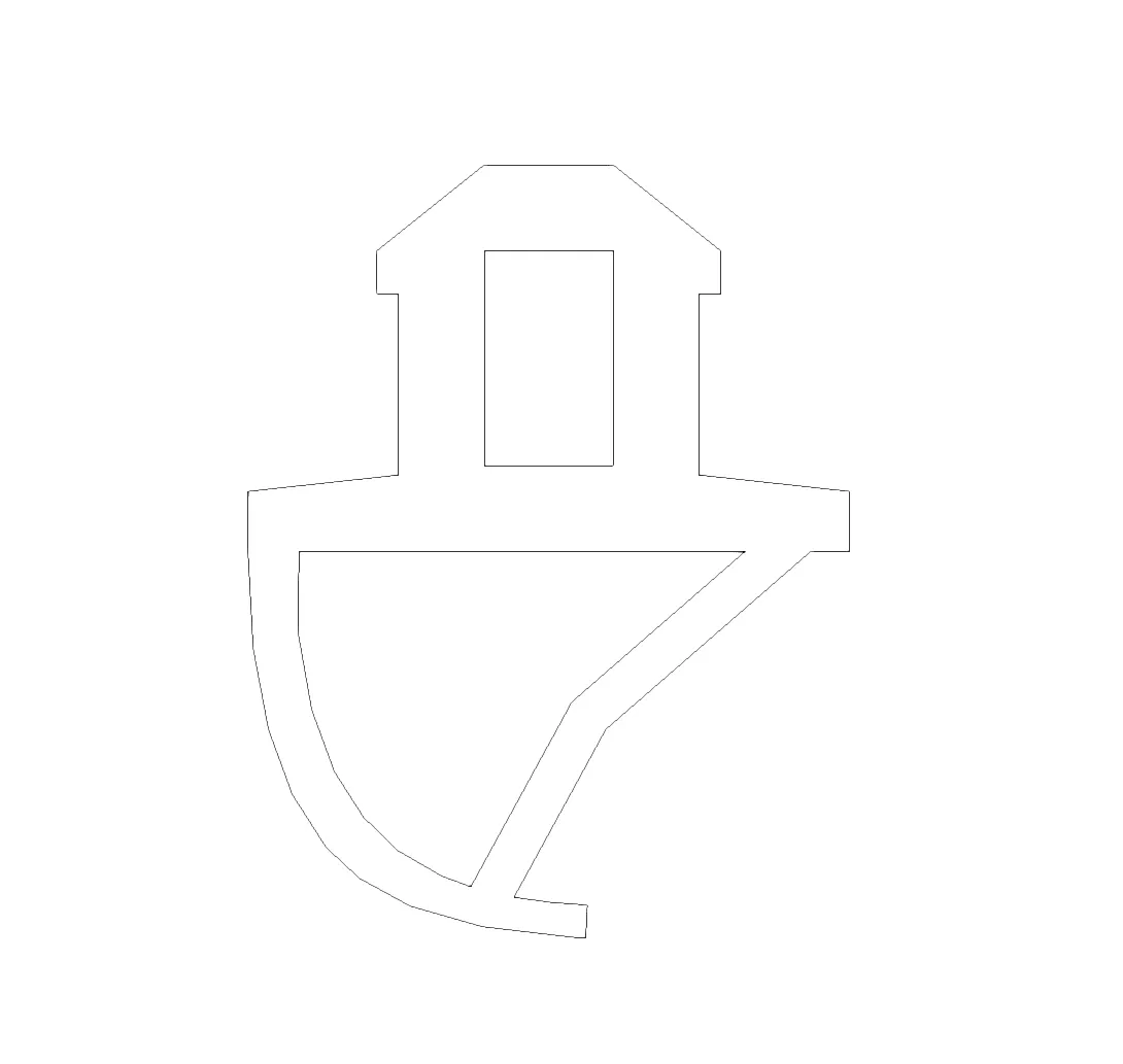 Fire-Retardant EPDM Acoustic Sealing Strip Rubber Gasket