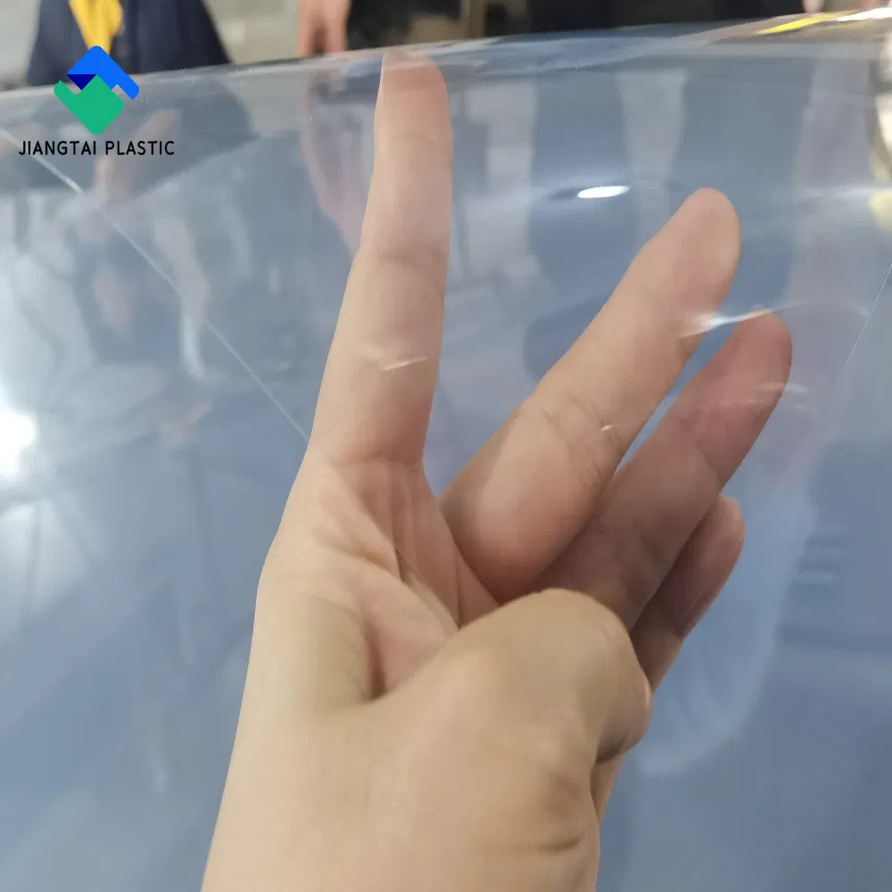 Jiangtai Plastic 0.15mm Clear Transparent PVC Rigid Sheet for Packing