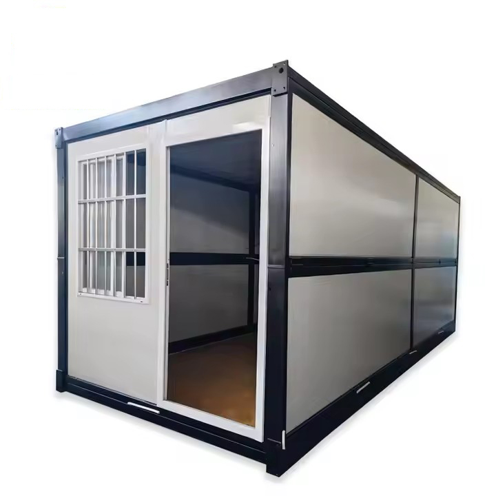 High Quality with Decoration Steel Structure Foldable Container House for Living