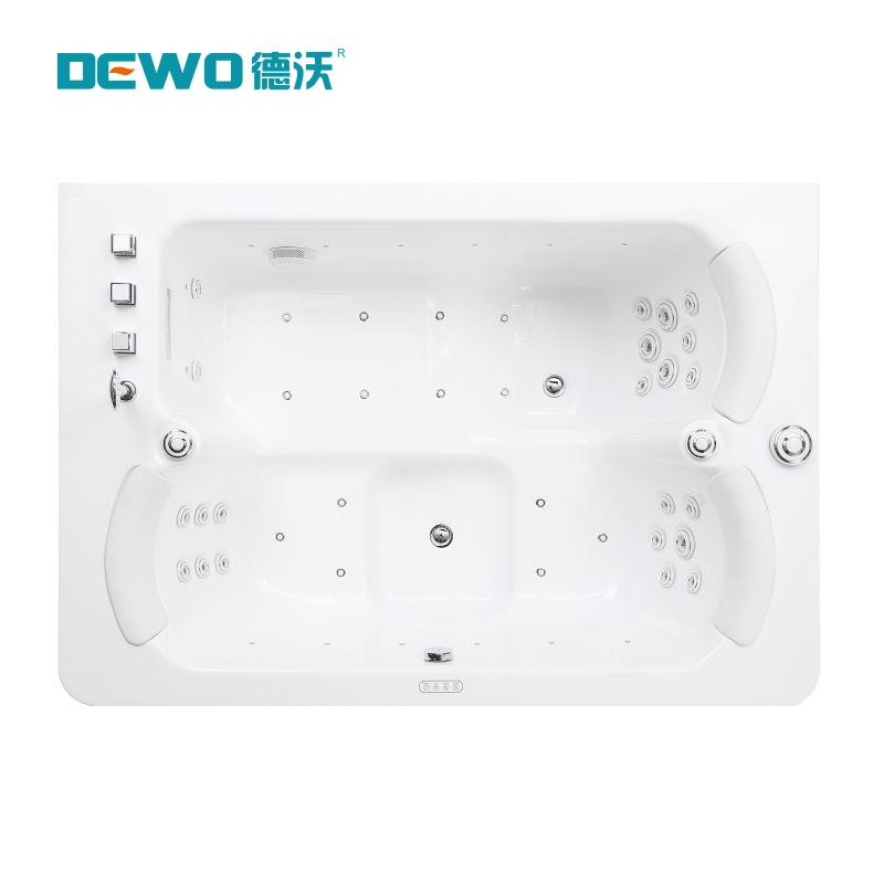 Luxury Europe High Tech Intelligent Back Jets SPA Massage Hot Bathtub Customized Full Function for Villa