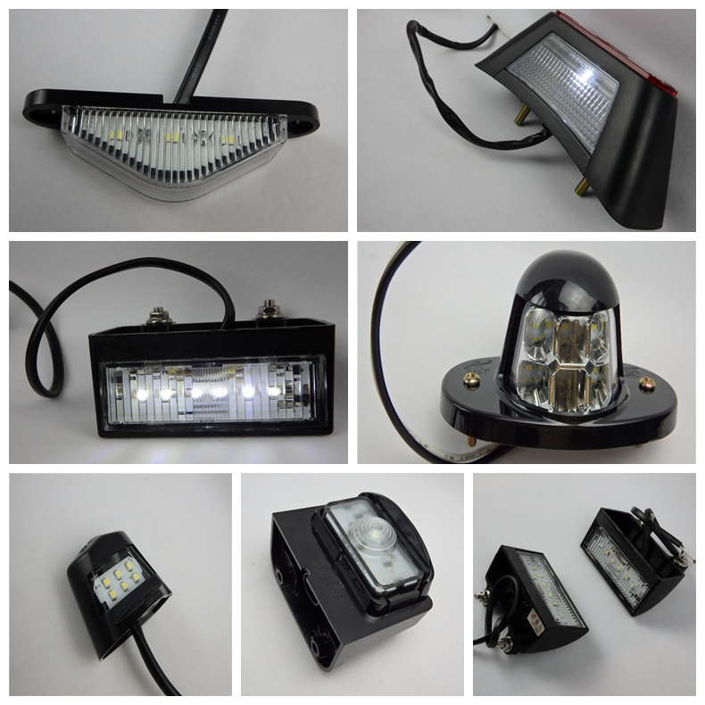 Фонарь подсветки номерного знака для мотоцикла и авто