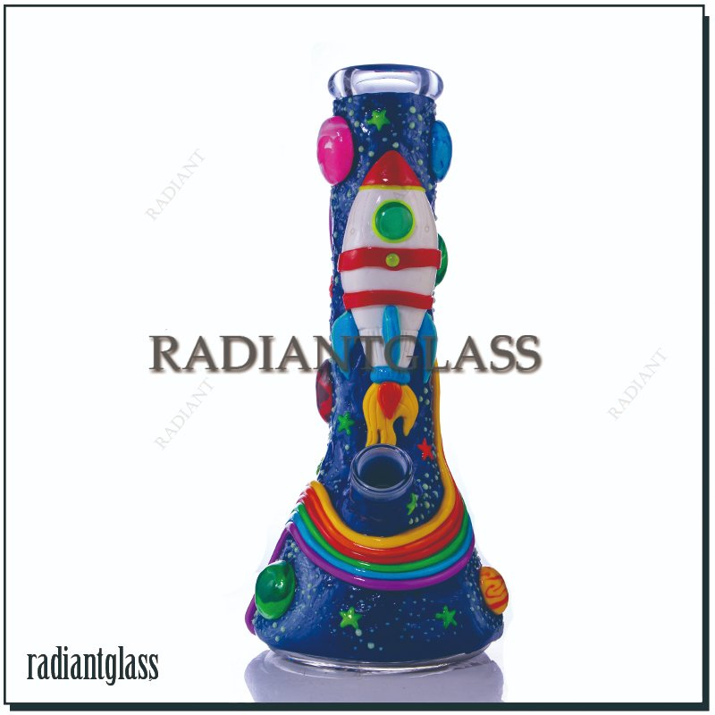Rocket Glass Water Pipe for Smoking