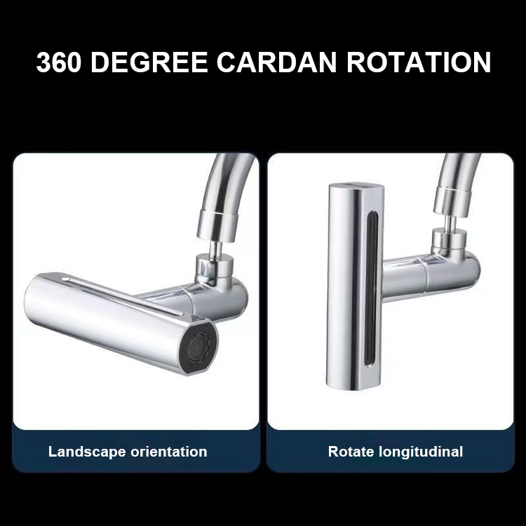 Sanipro Home Essential Bathroom Kitchen Faucet Replacement Accessories Waterfall Stream Fly Rain Nozzle Aerator Tap Extender