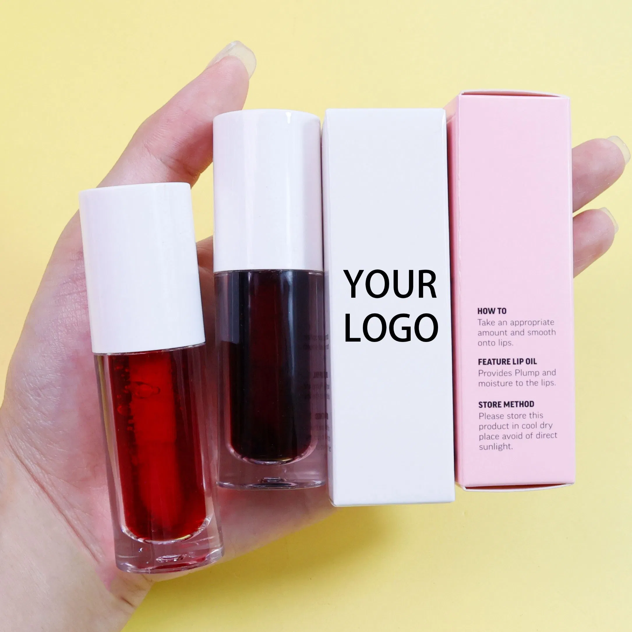 Customized Liquid Lip & Cheek Tint Logo Oil Based Water Berry Lip Tint