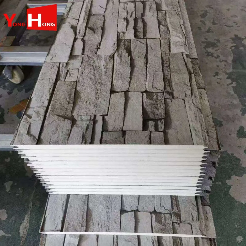 Aluminium Roofing Freezer Sandwich Insulated Wall Panel Panels with Decor