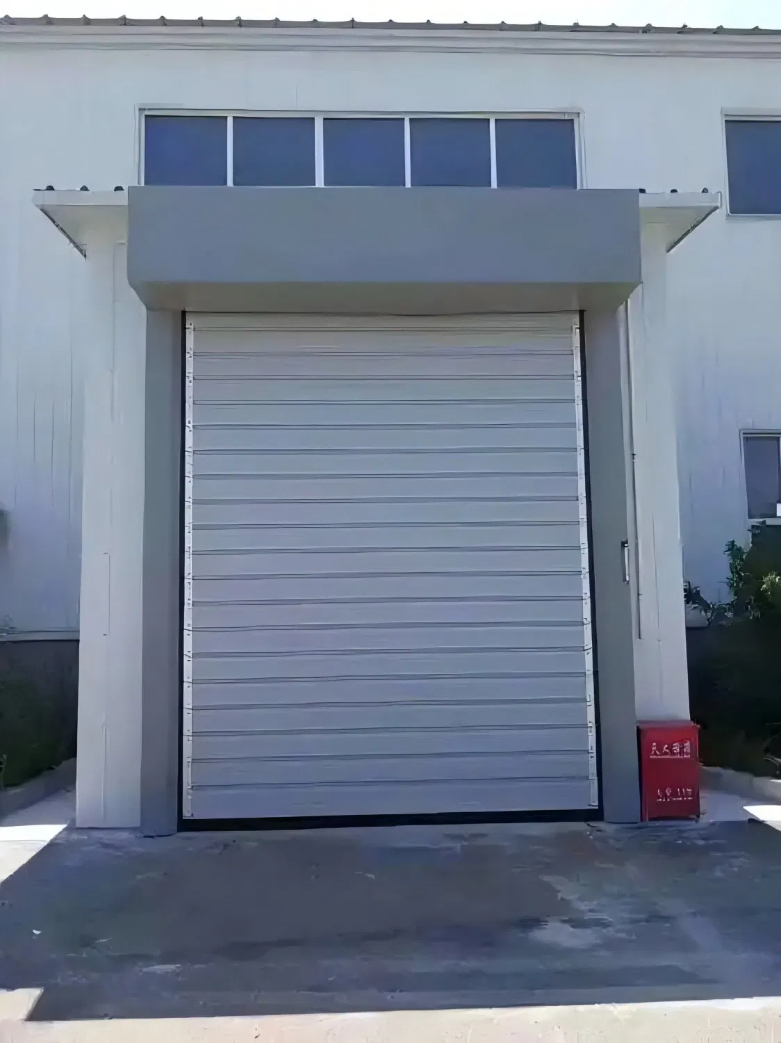 Steel Roll-up Door with High Wind Load & Blast Resistance
