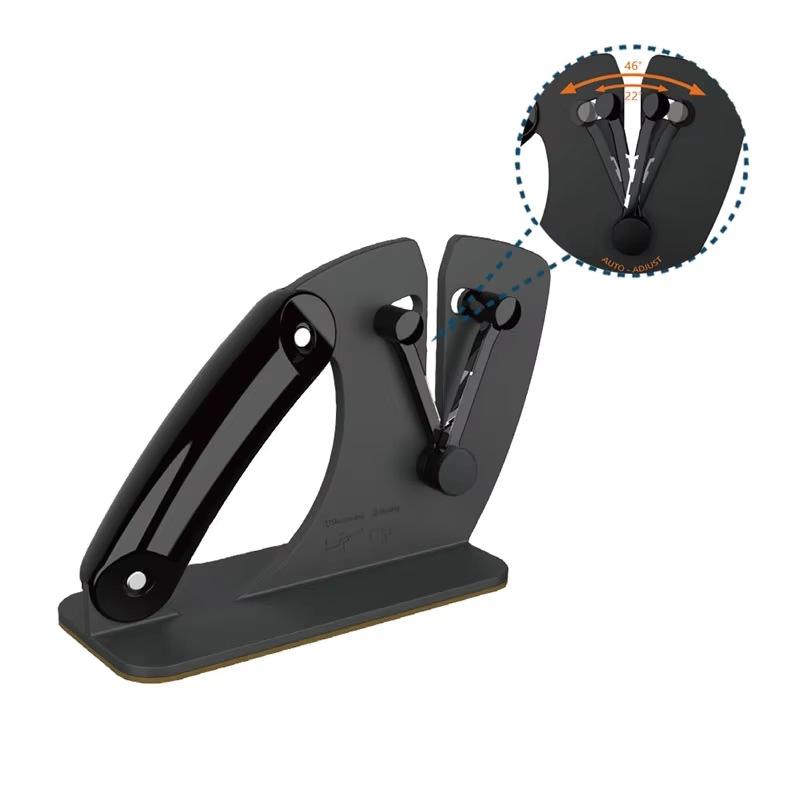 Knife Sharpeners Auto-Adjust Angle Ergonomic Handle Wbb29979