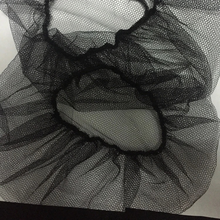 Soft Nylon Mesh Hair Net/Nylon Bouffant Cap/Disposable Mesh Hair Net